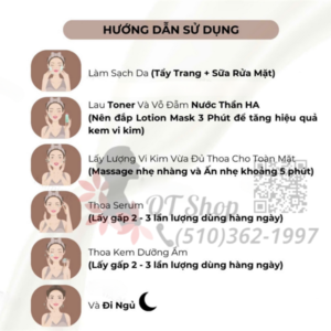 ERTY - Set Vi Gai Erty Perfection Toning Treatment Kit 160$ - EXP Feb 2027 (Hộp)