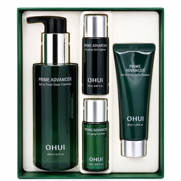 OHUI - Set Ohui Xanh Prime Advance Gel to foam Deep Cleanser