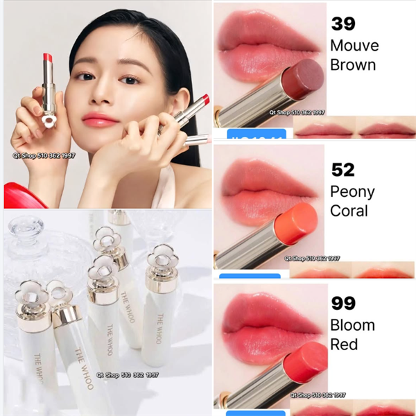Son dưỡng Whoo - Màu 39 - EXP 202804