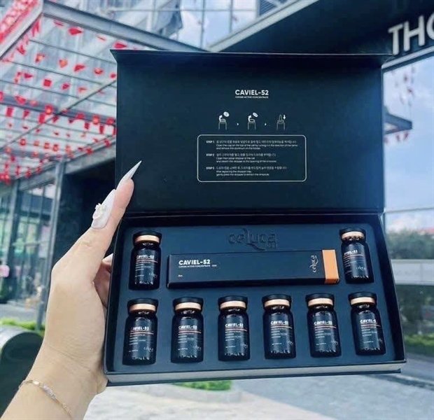 CELUCA CAVIEL-5 CAVIAR STEM CELL AMPOULE - Tế bào Gốc Trứng Cá Tầm