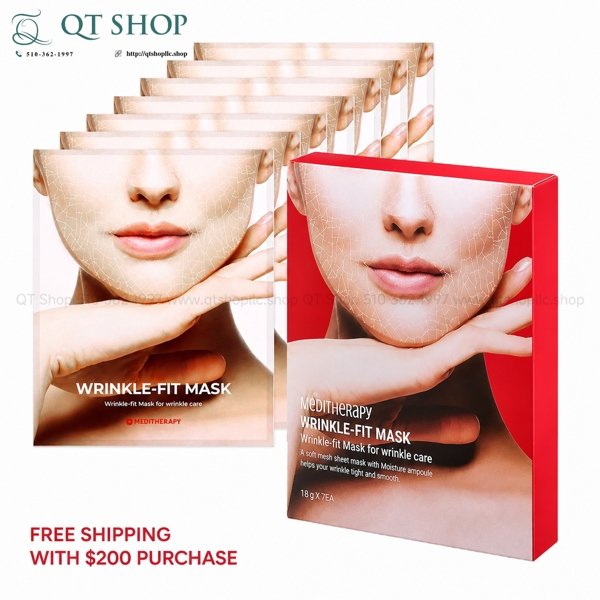 Mặt Nạ Meditherapy Wrinkle Fit Mask - 7ea - EXP 202709