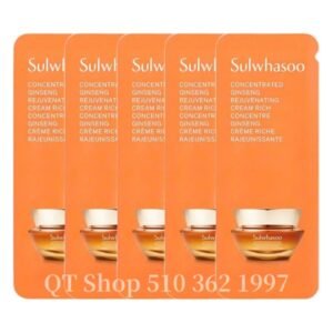 Sample KEM Sulwhasoo Nhân Sâm - 12 gói x 1ml - EXP 202801