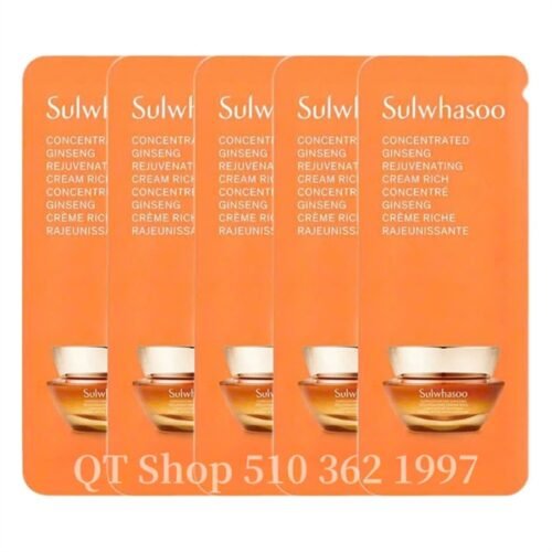 Sample KEM Sulwhasoo Nhân Sâm - 12 gói x 1ml - EXP 202801