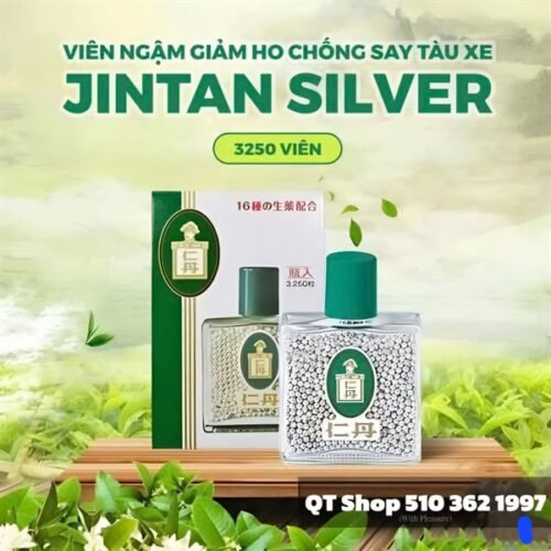 Viên ngậm Bạc Hà Thảo Dược Jintan - Japan - 25$