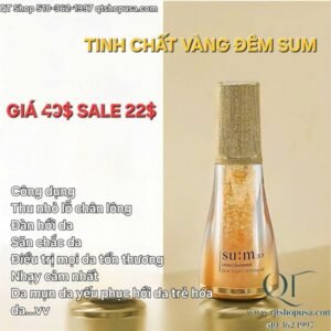 SUM37 - @ - Tinh Chất Vàng Đêm LoseSumma Elixir Night Ampoule 20ml - EXP 202704