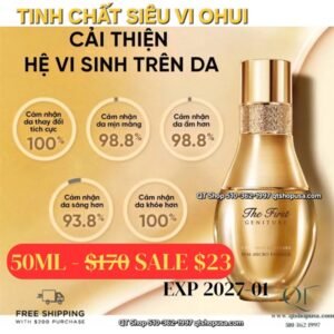 OHUI - Tinh Chất Siêu Vi Ohui The First 60ml - EXP 202701