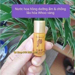 Sample NHH + Sữa Dưỡng Whoo Vàng - 30eax2 - EXP 202709