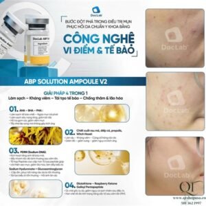 DOCLAB - ABP Solution Ampoule V2: TBG đặc trị mụn - 5ea - EXP 202707