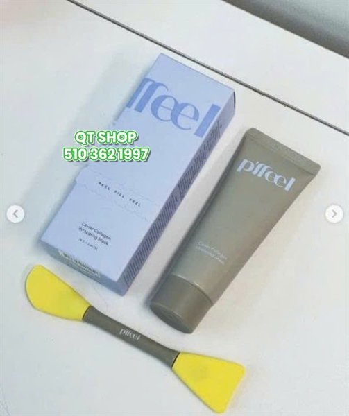 Mask Peel PFFEEL - Caviar Collagen Wrapping Mask EXP 26022028- 70g - Trắng da