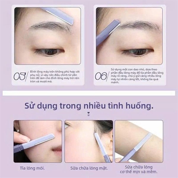 Dao Tỉa Lông Mày 2 đầu Amortals