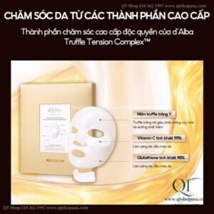 5a84890be1984bf4b73869b964914bf7 Mask Thạch d'Alba SIGNATURE VITA CAPSULE ANTI-AGING HYDROGEL MASK - 4ea