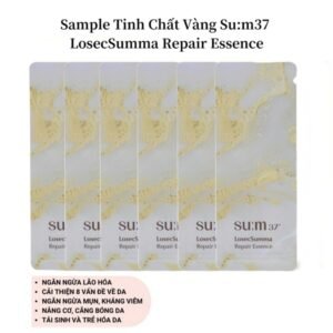 SUM37 - Sample Tinh Chất Vàng Sum Losec Summa Repair Essence - 60 gói x1ml - EXP 202808
