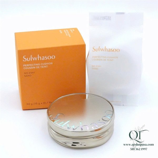 SULWHASOO - Phấn Cushion - Tông #23 - 1 Hộp + 1 lõi - 80$
