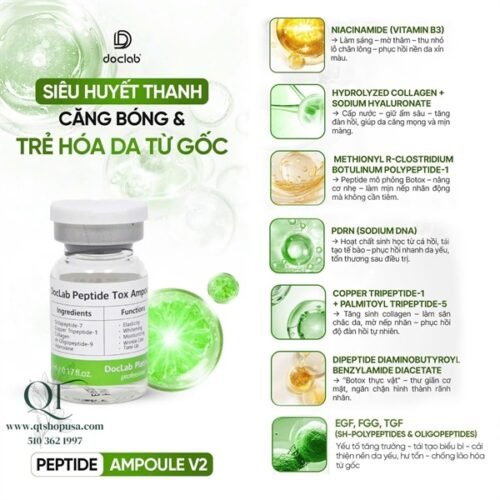 5e2e8f52f26240b38eead8683f18af07 DOCLAB - Ampoule Botox Tươi Peptide - 5 each