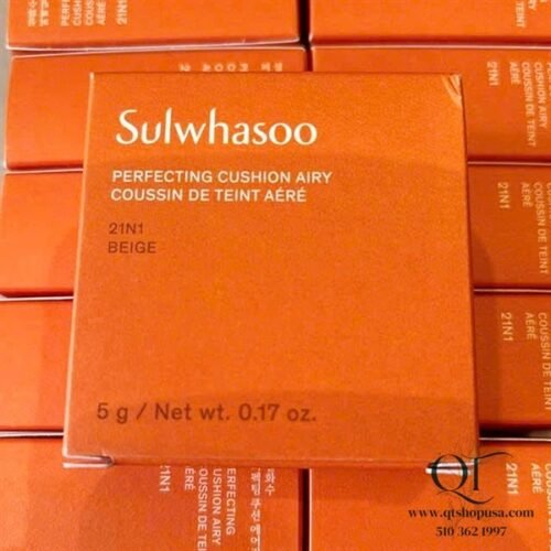SULWHASOO - Mini Perfecting Cushion Airy 5g - Tông #21