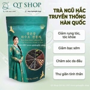 6033c24b1f7a4fc780ac3370121c8651 Trà Ngũ Hắc HQ- Đậu Đen Hà Thủ Ô - 20gói túi lọc - EXP 202904