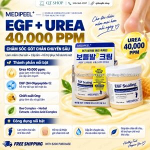 MEDIPEEL - Kem Dưỡng & Tái Tạo Gót Chân EGF Scaling Moisture Foot Cream - 130g