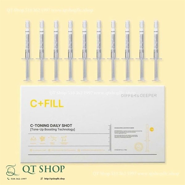 CÓ HỘP - Set Chấm Nám C-TONING DAILY SHOT - Hộp 10 ống