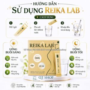 REIKA LAB - Men Giảm Cân NMN Mới - 30 Tép