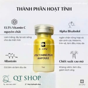 Dr.CPU - Pure Vitamin C 13.5% Vita Toning Plus Ampoule - 7mlx10ea