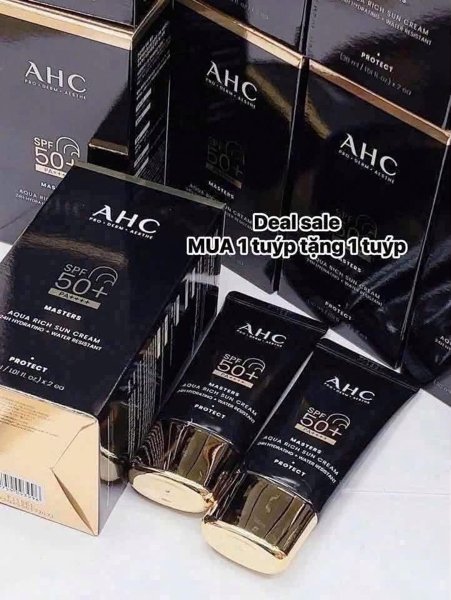 AHC - Set 2 KCN AHC Đen - Nâng Tông Cấp Nước - 30ml x 2 ea