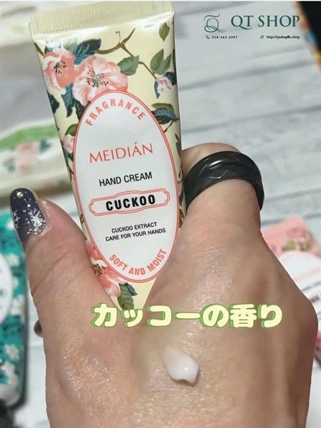 Set 5 Kem Dưỡng Tay MEIDIAN - Flower Fragrance Hand Cream - Japan
