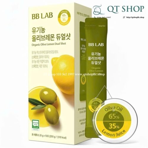 Dầu Oliu Chanh - Olive Lemon Dual Shot BB LAB - 10 gói - EXP 202804
