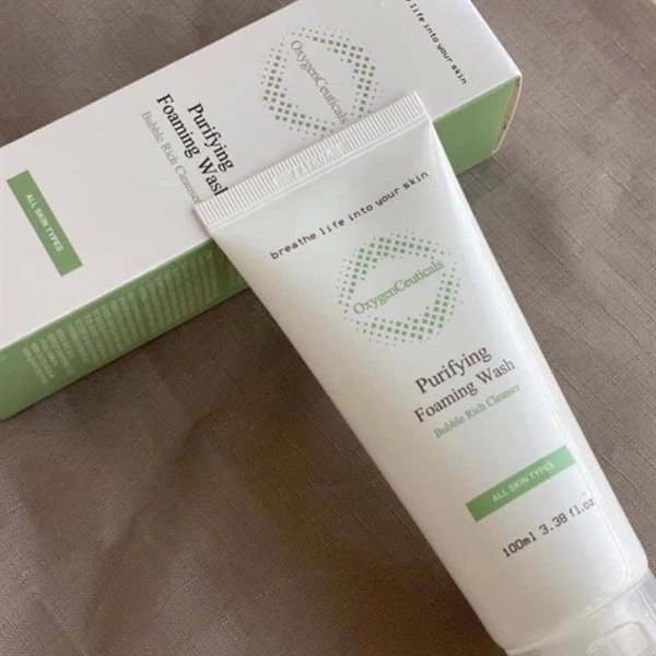 O2 - SRM Purifying Foaming Wash Bubble Rich Cleanser 100ml