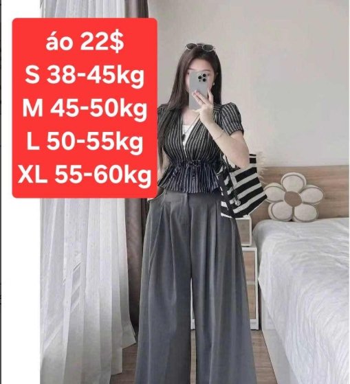 Set đồ sọc
