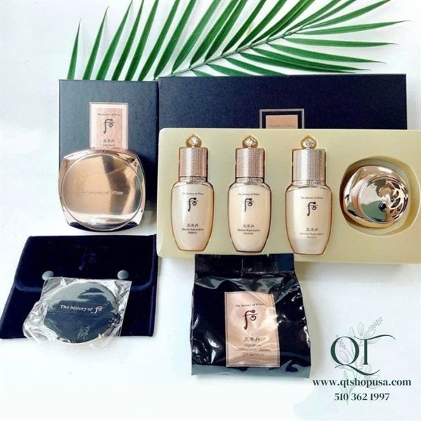THE WHOO - Cushion Hoayul Tông 21 - Phấn Nước tặng 1 lõi + Set Mini Hoayul - 150$