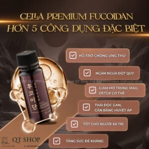 Cella Premium Fucoidan HQ - 21 ống - MỚI - EXP 202812
