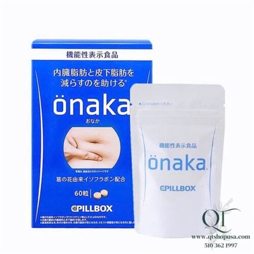 Viên Uống Giảm Mỡ Bụng Onaka - Japan - EXP 202810