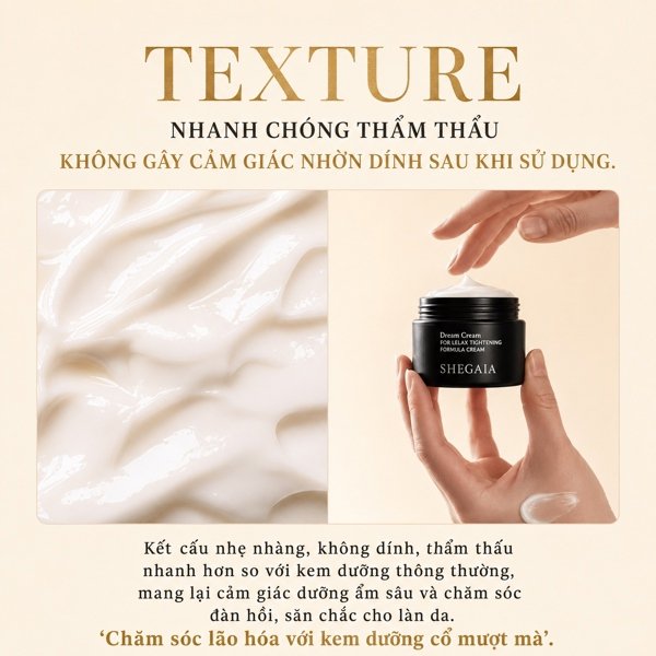 675430edfe7745b79ee565ea8804f2f5 SHEGAIA - Kem cổ Neck Elixir Tightening Formula Cream 50g - exp 202904