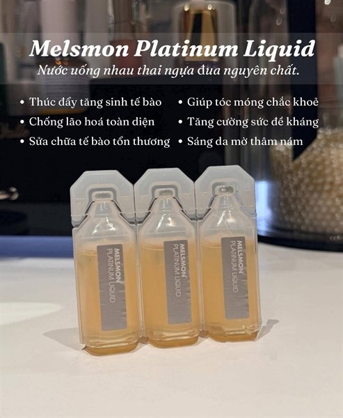 Nhau Thai Ngựa Melsmon - Japan - 30 ống - EXP 202704