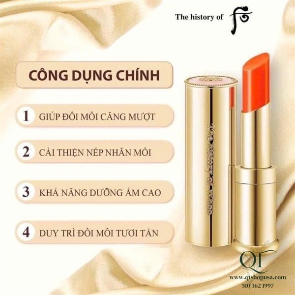 69be2442fd3b4671b12ca6b606e24c6b Son Dưỡng Whoo - Orange - 38$