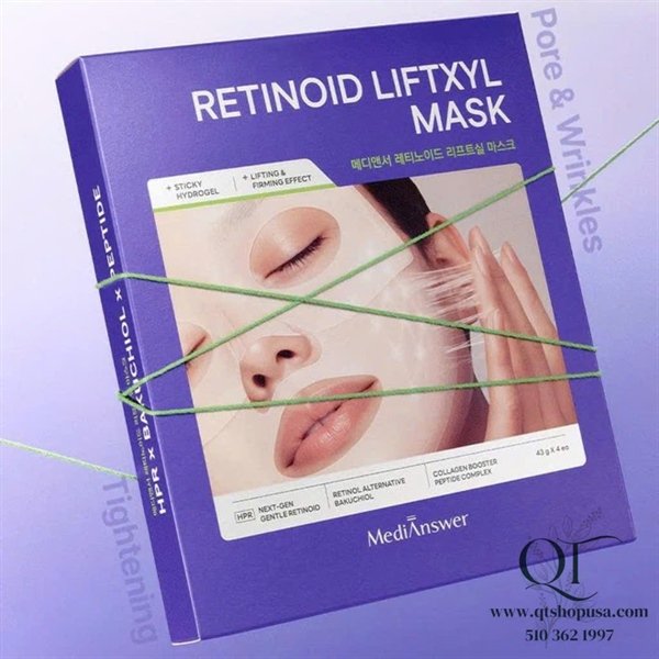 6aa72841414e45ceb59cde76f6cdde14 MEDIANSWER RETINOID LIFTXYL MASK - Mặt Nạ Retinol - 4ea