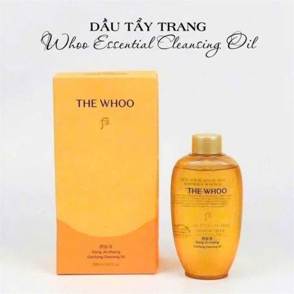 Dầu Tẩy Trang Whoo Vàng - 200ml
