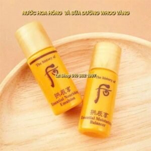 Sample NHH + Sữa Dưỡng Whoo Vàng - 30eax2 - EXP 202709