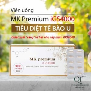 Viên Uống Trường Thọ MK Premium IGS4000 - 30 viên - EXP 202701