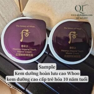 THE WHOO - Hoàn Lưu Cao Sample Kem Mặt HLC Tím - 20ea