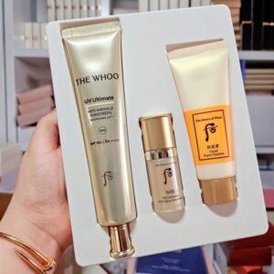6d4b0ff2667548cabdebe2cbc98ad5cc Set KCN Whoo Vàng Mới NAD - Anti Wrinkle - Upsize 75ml - EXP 202903