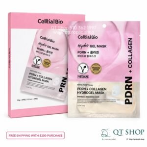 Celltial Bio - Mặt Nạ Thạch PDRN + Collagen Hydrogel Mask - HỒNG - 5 ea - EXP 202905