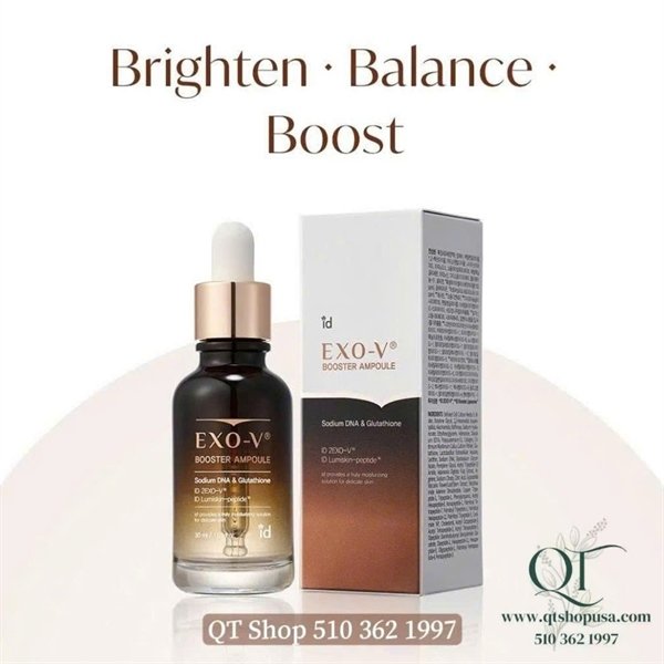 ID_Placosmetics Exo-V Serum Tái Sinh Da Booster Ampoule - EXP 20280731