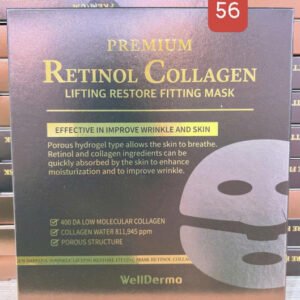Mặt Nạ Thạch Wellderma Retinol Collagen Lifting Restore Fitting Mask - 4 ea - EXP 202710