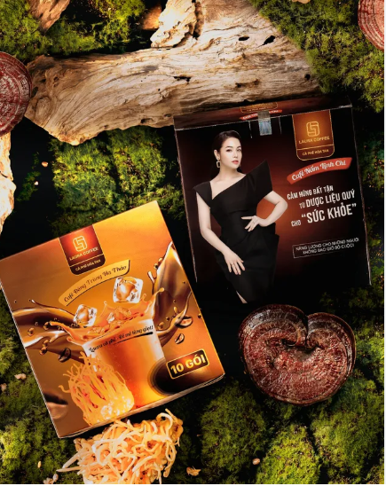 RÁCH HỘP - Cà phê Nhật Kim Anh NKA - Nấm Linh chi - EXP 20270919