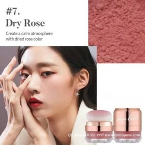 Phấn Má Hồng 3D Powder Blusher Hope Girl 5g - Màu #07 Dry Rose - EXP 20271110