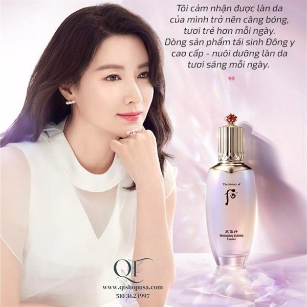 72ba0643ec284e0db4a96192d6535d39 THE WHOO - Nước Thần Tinh Chất Tái Sinh Hoa Hiên 0 - 150ml - CHEONGIDAN ILLUMINATING REFINING ESSENCE-EXP 202808