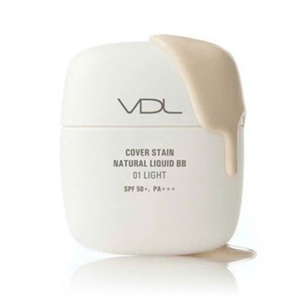 VDL Cover Stain Natural Liquid BB SPF50+ PA+++ 50ml - Tông số 1 - EXP 202703