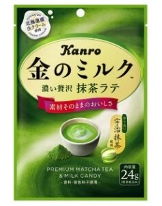 KANRO - Kẹo trà xanh sữa 24gr - exp 2027.09