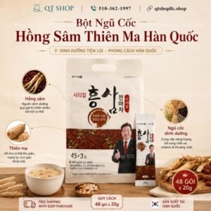 LIMIT 1 - Ngũ Cốc Thiên Ma Hồng Sâm 48 gói - EXP 202801